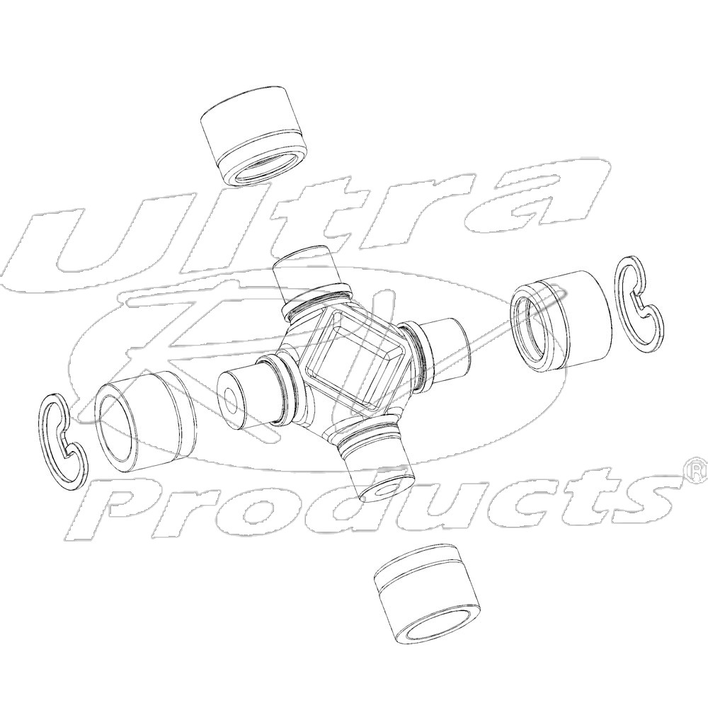 W8005185  -  Kit U Joint Re Lube Type 