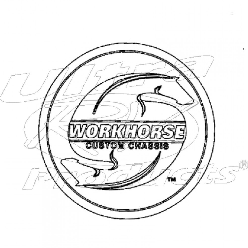W0003395  -  Emblem - Hub Cap