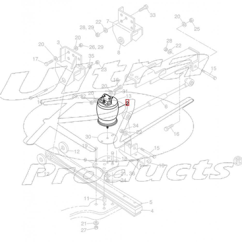 Freightliner XC Front Air Bag