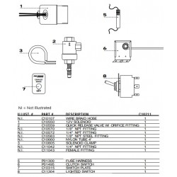 C10211  -  Standard Control Group Lighted Toggle