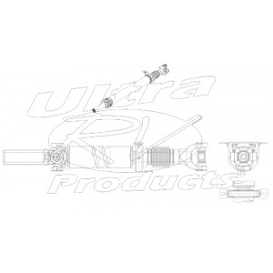 W0012506  -  Shaft Asm - Front Prop (lube For Life)
