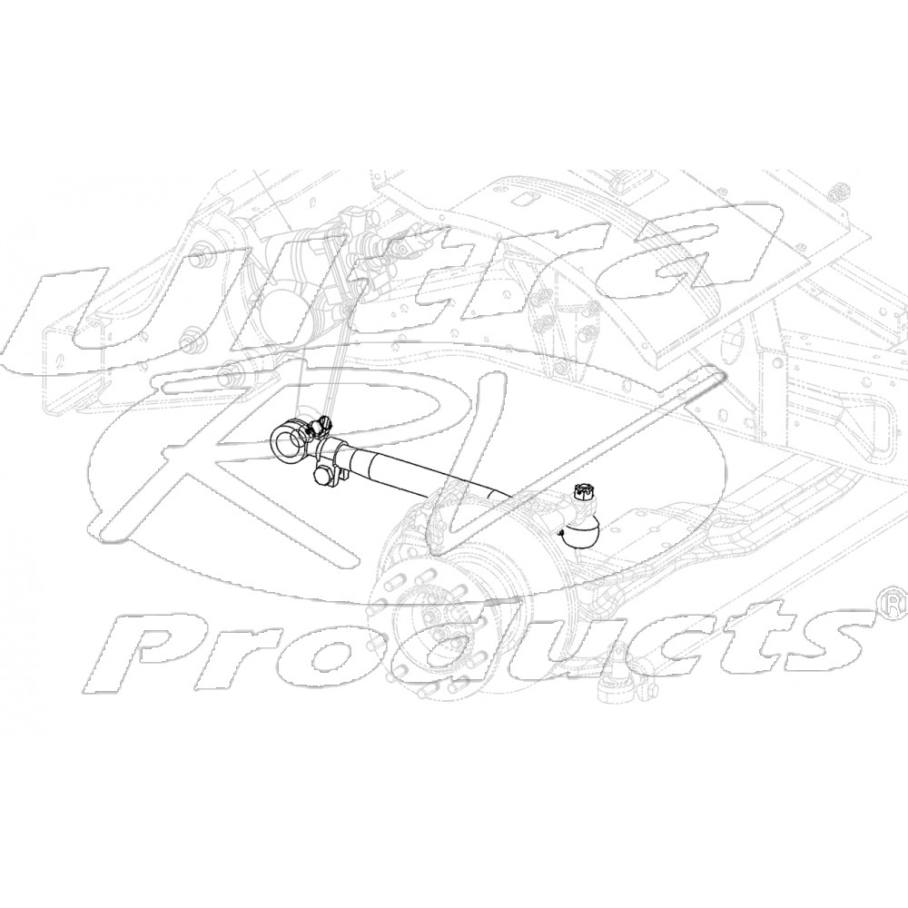W0010812  -  Rod Asm - Steering Linkage Relay